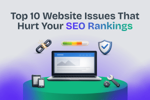 Top 10 Website Issues That Hurt Your SEO Rankings